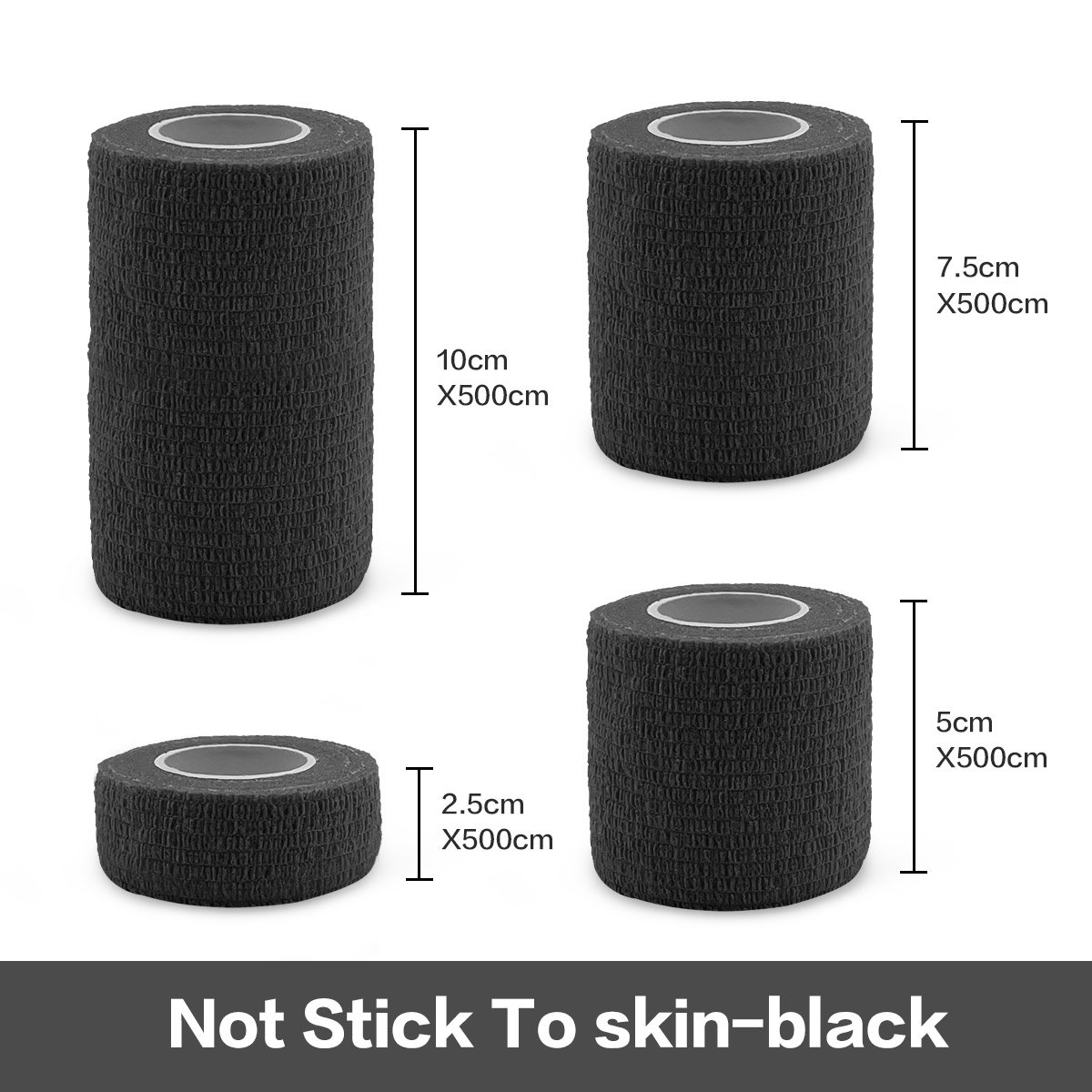 5 Size Kinesiology Tape Muscle Bandage Sports Cotton Elastic Adhesive Strain Injury Tape Knee Muscle Pain Relief Stickers - Image 14