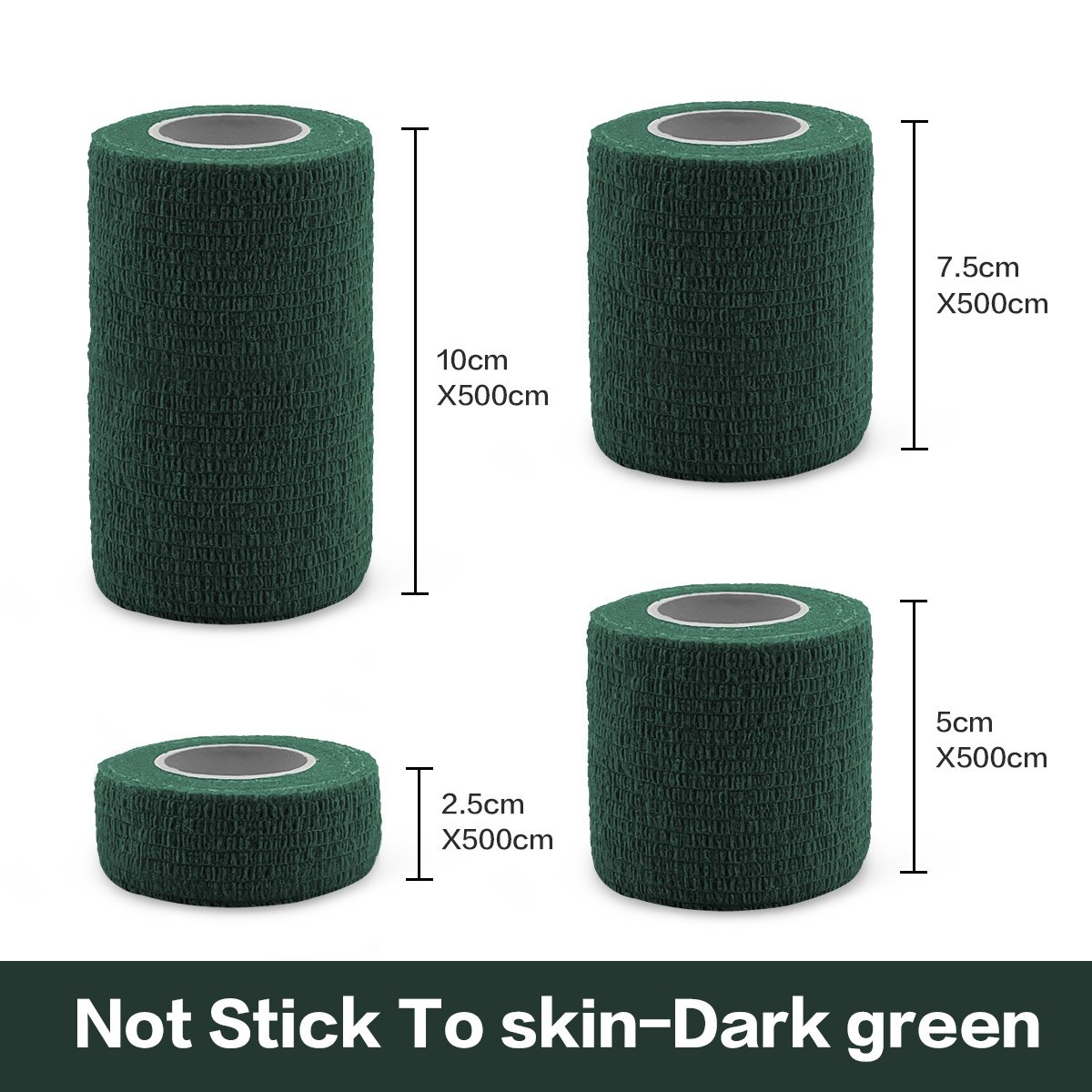 5 Size Kinesiology Tape Muscle Bandage Sports Cotton Elastic Adhesive Strain Injury Tape Knee Muscle Pain Relief Stickers - Image 22