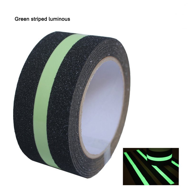 5cm*5m Anti Slip Luminous Tape Adhesive Warning Tape Glow in Dark Stair Bathroom Reflective Tape Non-slip Tape Security Stickers - Image 7
