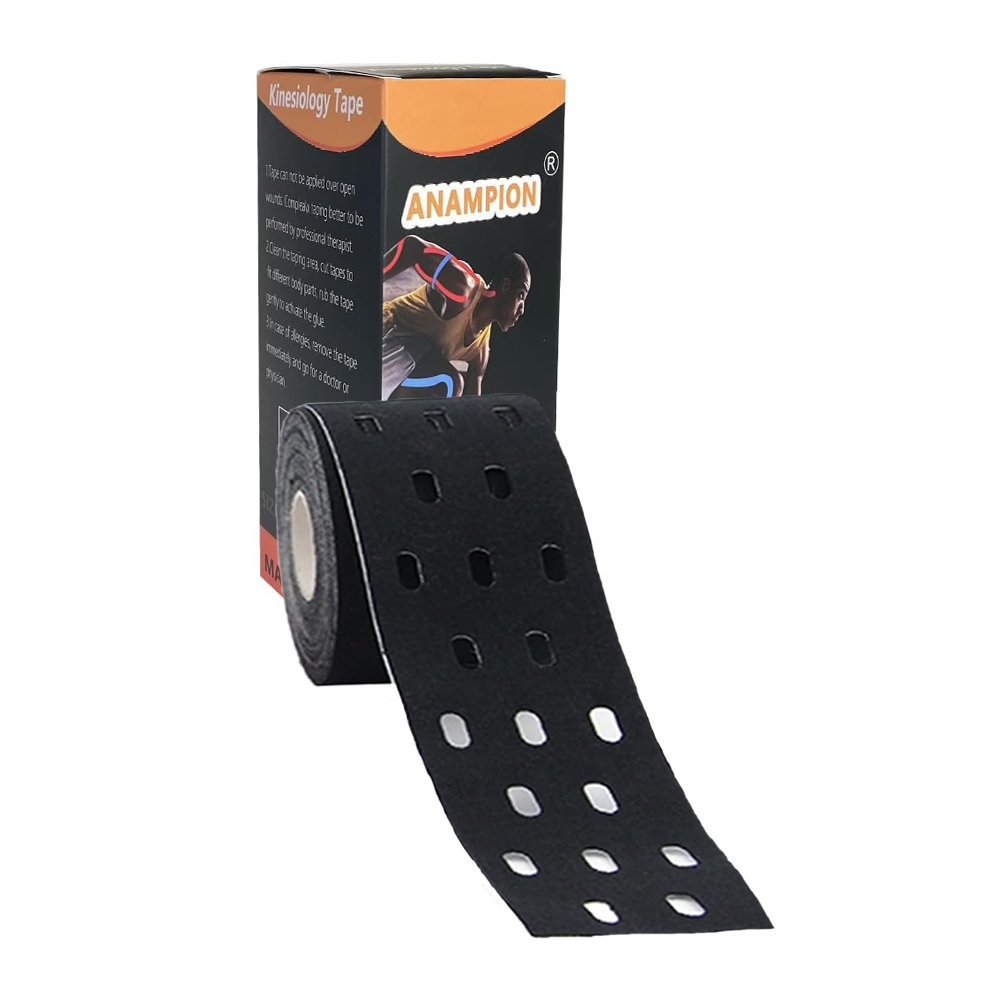 5cmx5m Perforated Kinesiology Tape Elastic Athletic Tape For Muscle Support Strain Injury Pain Relief Latex Free Breathable - Image 7