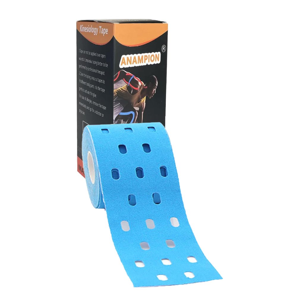 5cmx5m Perforated Kinesiology Tape Elastic Athletic Tape For Muscle Support Strain Injury Pain Relief Latex Free Breathable - Image 8